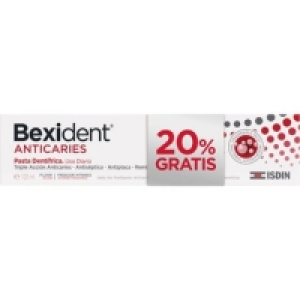 BEXIDENT Anticaries pasta dentífrica triple acción uso diari