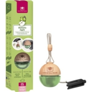 CRISTALINAS ambientador coche aroma Manzana absorbe olores c