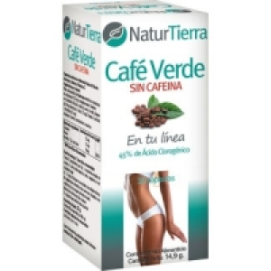 Hipercor  NATURTIERRA café verde sin cafeína 45% ácido clorogénico env