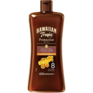 Hipercor  HAWAIIAN TROPIC aceite seco protector SPF-8 Dry tamaño viaje