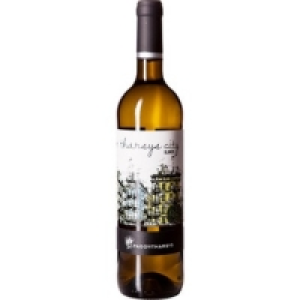 THARSYS CITY vino blanco macabeo fermentado en barrica DO Ut