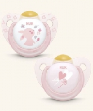 PACK 2 CHUPETES ROSE&BLUE LÁTEX 0-6 MESES ROSAS