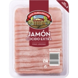 CASA TARRADELLAS jamón cocido extra en lonchas finas sin glu 1.69 €