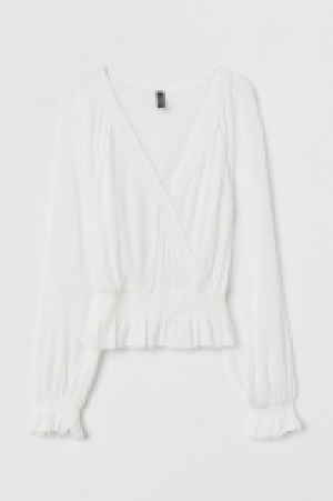 HM   Blusa arrugada