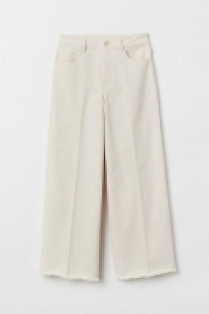 HM   Wide Cropped Jeans
