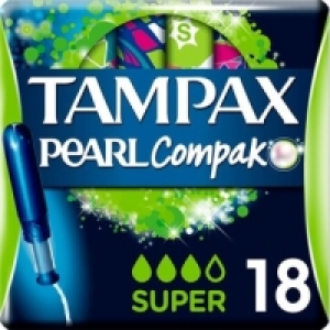 TAMPAX Compak Pearl tampones con aplicador super caja 16 uni 2.95 €
