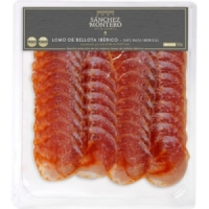 Hipercor  SANCHEZ MONTERO lomo de bellota ibérico 50% raza ibérica en 