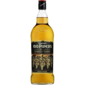 100 PIPERS whisky escocés botella 1 l