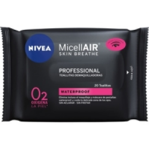 NIVEA MicellAir toallitas desmaquilladoras waterproof profes 2.25 €