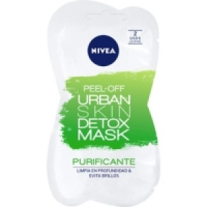 NIVEA Urban Skin Detox mascarilla peel off purificante 2 sob 1.53 €