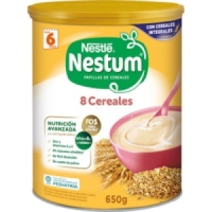 NESTLE NESTUM papilla de fácil disolución de 8 cereales desd