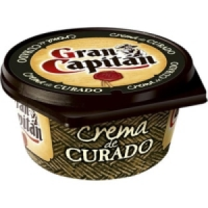 Hipercor  GRAN CAPITAN crema de queso curado para untar tarrina 125 g