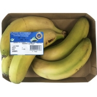 Hipercor  Plátano IGP de Canarias selección bandeja 1 kg peso aproxima