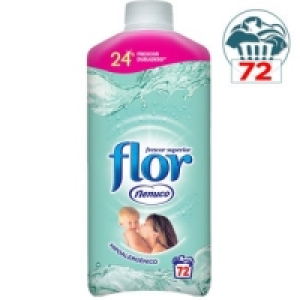 Hipercor  FLOR suavizante concentrado Nenuco botella 64 dosis + 8 grat