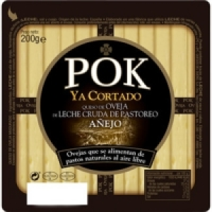 Hipercor  POK queso añejo de oveja madurado graso elaborado con leche 