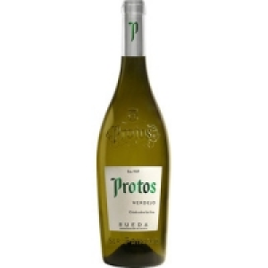 PROTOS vino blanco verdejo criado sobre lías DO Rueda botell