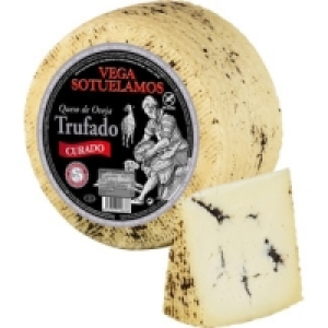 VEGA SOTUELAMOS queso curado de oveja con trufa elaborado co