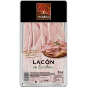 NAVIDUL lacón ahumado natural en lonchas sin gluten envase 1