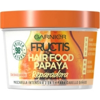 Hipercor  FRUCTIS Hair Food Papaya mascarilla intensiva 3 en 1 reparad
