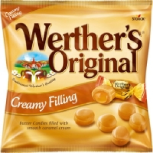 Hipercor  WERTHERS ORIGINAL caramelos blandos rellenos de suave crema