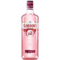 Hipercor  GORDONS Pink premium ginebra inglesa elaborada con grosella