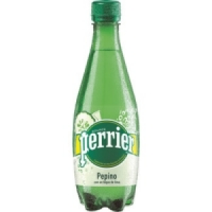 Hipercor  PERRIER agua con gas sabor pepino con un toque de lima botel