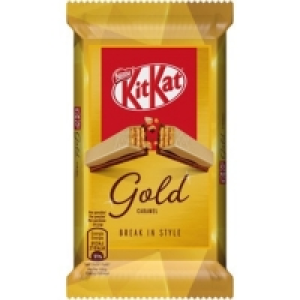 Hipercor  NESTLE KITKAT Gold Caramel barritas de galleta recubiertas d