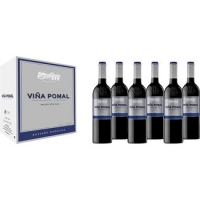 Hipercor  VIÑA POMAL vino tinto crianza DOCa Rioja caja 6 botellas 75 