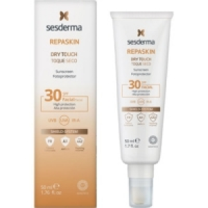 Hipercor  SESDERMA REPASKIN fotoportector solar Facial Toque Seco SPF 