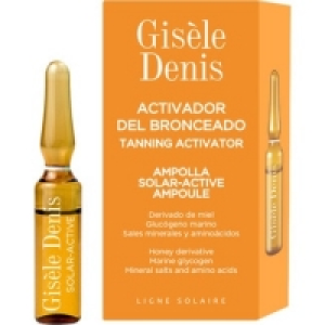 Hipercor  GISELE DENIS ampolla activador del bronceado solar-active en