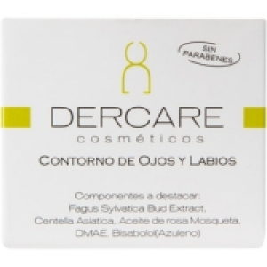 Hipercor  HIGIFAR DERCARE contorno de ojos y labios sin parabenes dosi