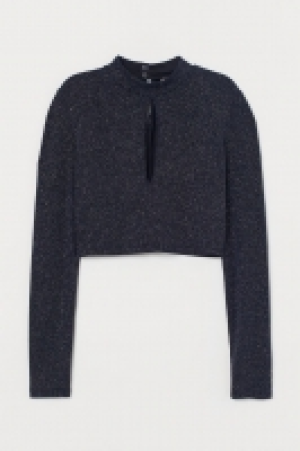 HM   Top con cuello elevado