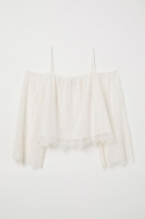 HM   Blusa de encaje off-shoulder