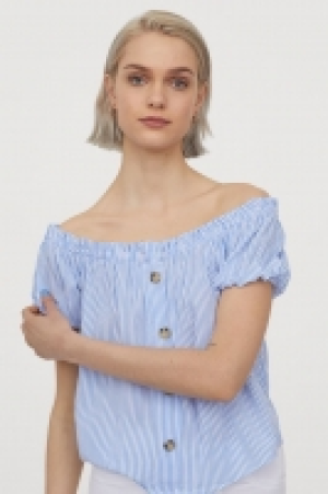Blusa corta hombro descubierto 5.99 €