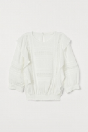 Blusa con encaje 17.99 €