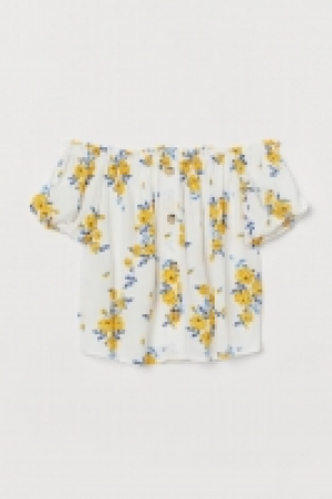 Blusa corta hombro descubierto 8.99 €