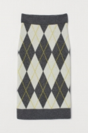 Falda en punto de jacquard 17.99 €