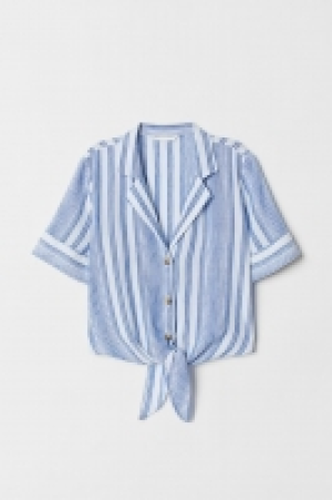 Blusa en mezcla de lino 9.99 €