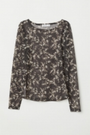 Top estampado de malla 5.99 €