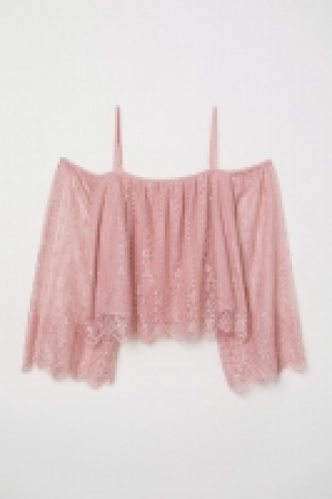 Blusa de encaje off-shoulder 12.99 €