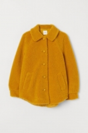 Chaqueta en peluche con cuello 19.99 €