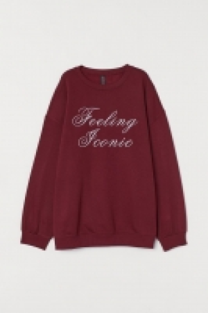 Sudadera con motivo de texto 10.99 €