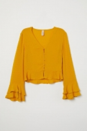 Blusa de viscosa cuello en V 12.99 €