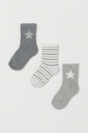 3 calcetines en tejido rizado 3.99 €