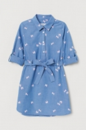 Vestido camisero de algodón 10.99 €