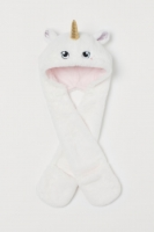 HM  Bufanda unicornio con capucha