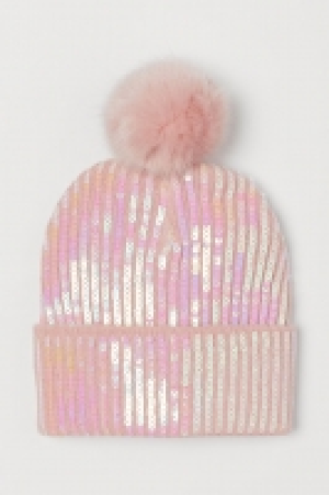 Gorro de punto con lentejuelas 6.99 €
