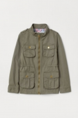 Chaqueta en sarga de algodón 20.99 €