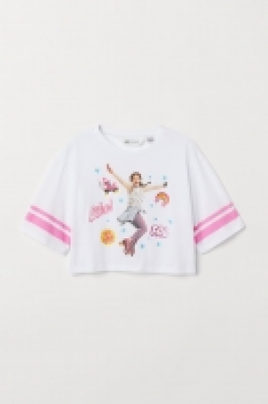HM  Top de algodón con estampado