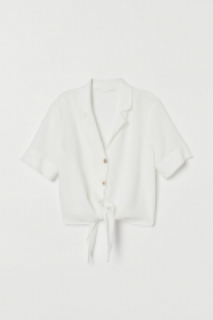 Blusa en mezcla de lino 15.99 €